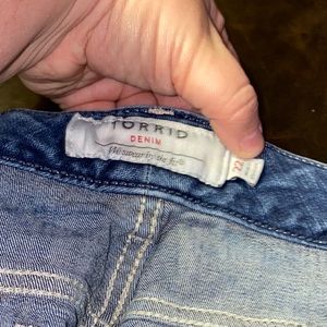 Torrid denim shorts